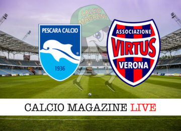 Pescara Virtus Verona cronaca diretta live risultato tempo reale