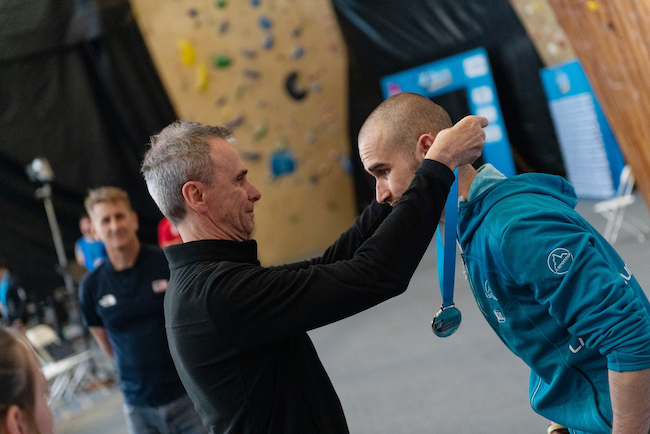 premiazione paraclimbing