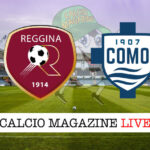 Reggina Como cronaca diretta risultato in tempo reale