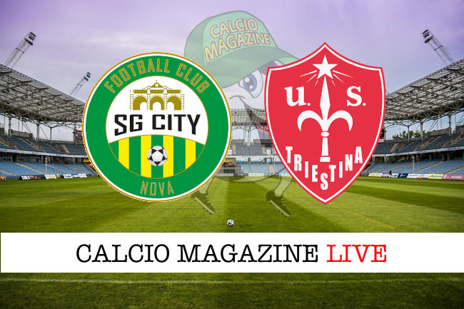 Sangiuliano City Triestina cronaca diretta live risultato tempo reale