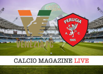 Venezia Perugia cronaca diretta live risultato tempo reale