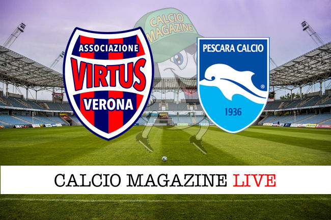 Virtus Verona Pescara cronaca diretta live risultato tempo reale