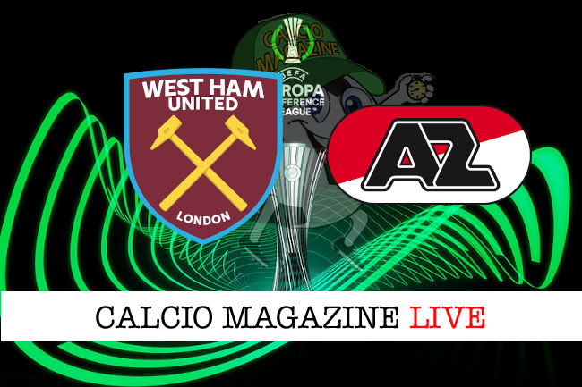 West Ham Alkmaar cronaca diretta live risultato tempo reale
