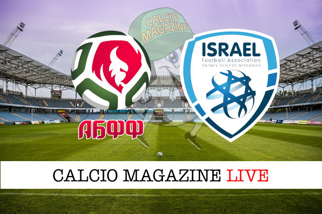 Bielorussia Israele cronaca diretta live risultato in tempo reale