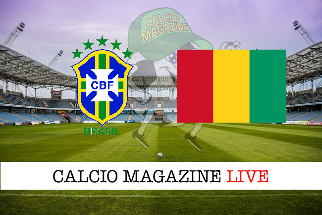 Brasile Guinea cronaca diretta live risultato in tempo reale