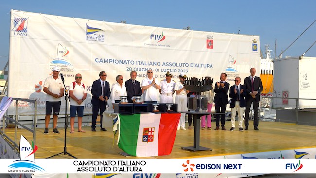 cerimonia campionato edison