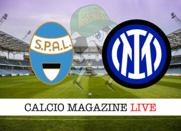 Spal Inter cronaca diretta live risultato in tempo reale