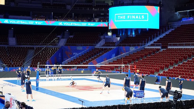 allenamento volley danzica