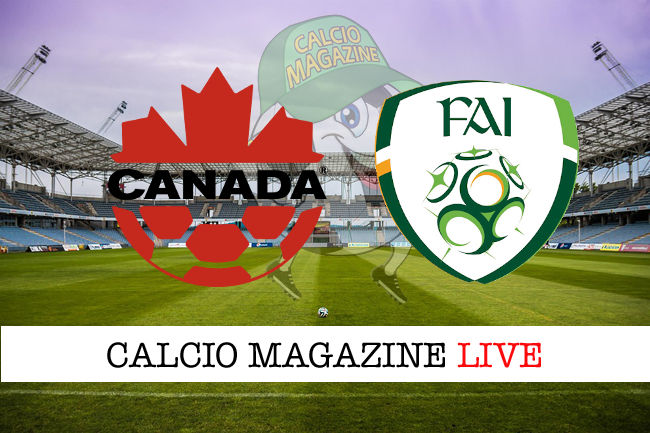 Canada Irlanda cronaca diretta live risultato in tempo reale