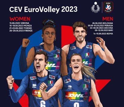 europei pallavolo 2023