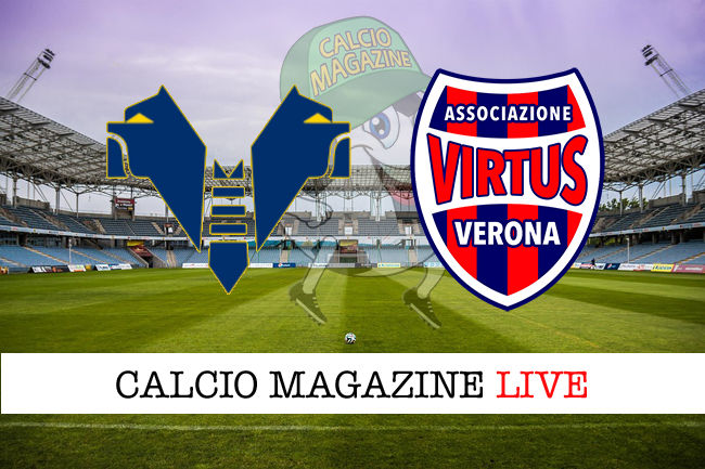 Hellas Verona Virtus Verona cronaca diretta live risultato in tempo reale