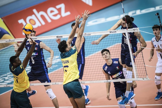 italia brasile volley u21m
