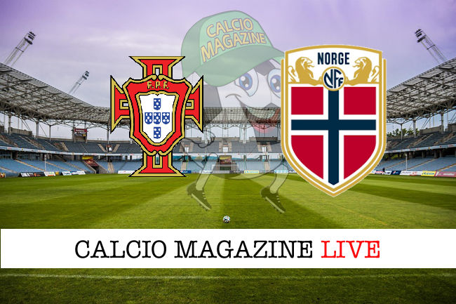 Portogallo Norvegia cronaca diretta live risultato in tempo reale
