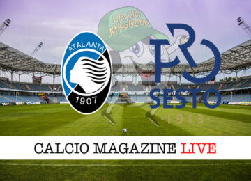 Atalanta Pro Sesto cronaca diretta live risultato in tempo reale