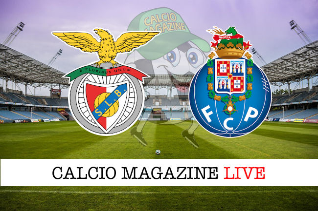 Benfica Porto cronaca diretta live risultato in tempo reale