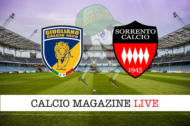 Calcio Giuliano Sorrento cronaca diretta live risultato tempo reale