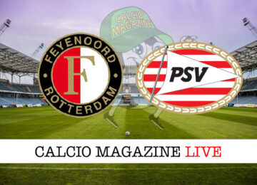 Feyenoord PSV cronaca diretta live risultato in tempo reale