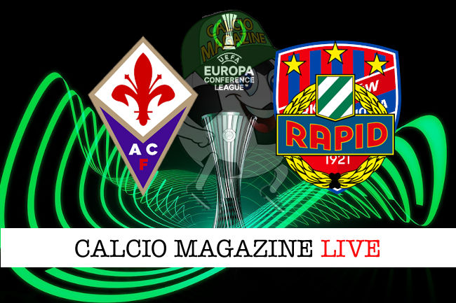 Fiorentina Rapid Vienna cronaca diretta live risultato tempo reale