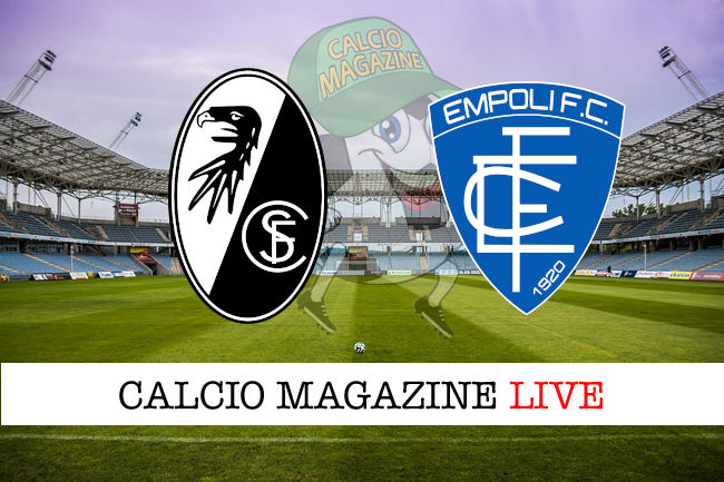 Friburgo Empoli cronaca diretta live risultato in tempo reale