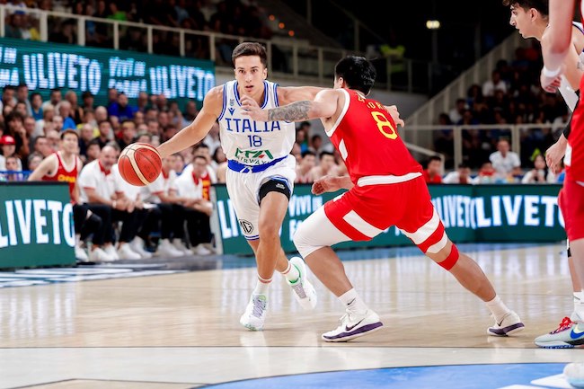 italia cina trentino basket cup