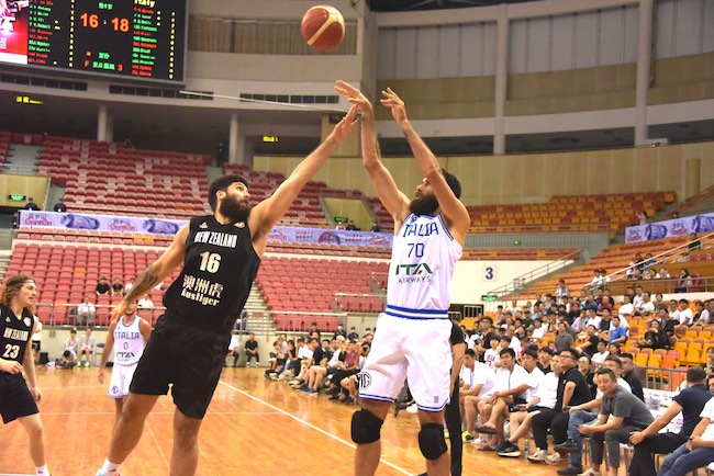 italia nuova zelanda basket