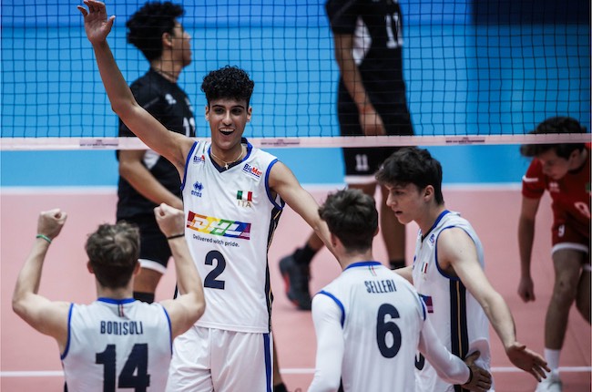 italia u19m contro messico