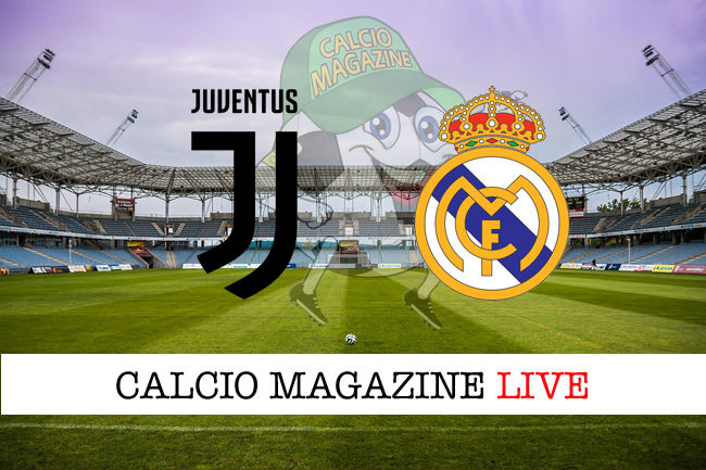 Juventus Real Madrid cronaca diretta live risultato in tempo reale