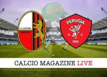 Lucchese Perugia cronaca diretta live risultato tempo reale