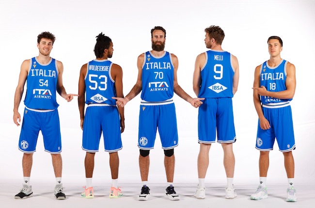 maglie nazionali basket italia ibsa