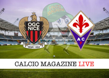 Nizza Fiorentina cronaca diretta live risultato in tempo reale