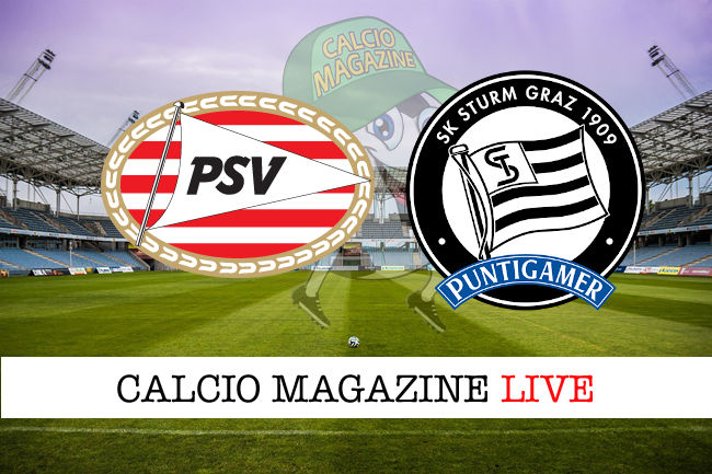PSV Strum Graz cronaca diretta live risultato in tempo reale
