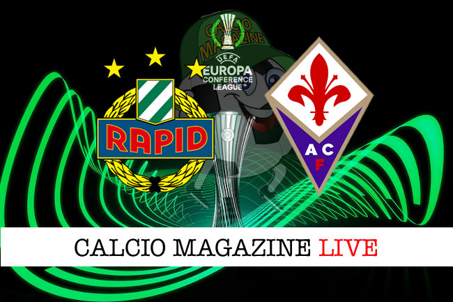 Rapid Vienna Fiorentina cronaca diretta live risultato tempo reale