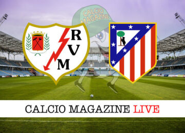 Rayo Vallecano Atletico Madrid cronaca diretta live risultato tempo reale