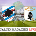 Sampdoria Virtus Entella cronaca diretta live risultato in tempo reale