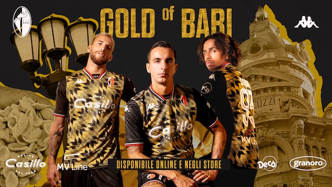 terza maglia Bari 2023/24