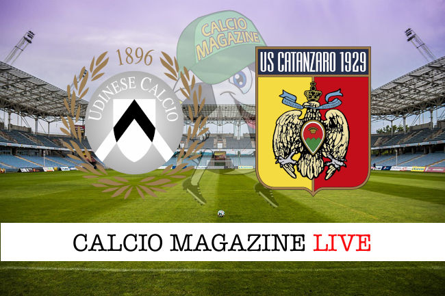 Udinese Catanzaro cronaca diretta live risultato in tempo reale