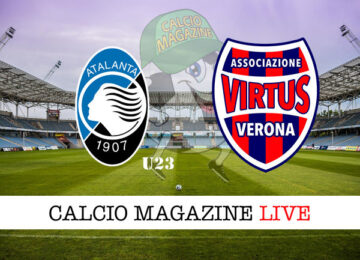 Atalanta U23 Virtus Verona cronaca diretta live risultato in tempo reale