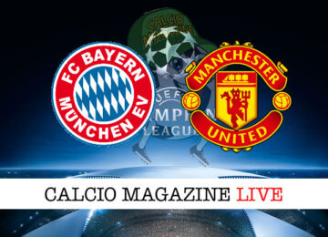 Bayern Monaco Manchester United cronaca diretta live risultato tempo reale