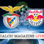 Benfica Salisburgo cronaca diretta live risultato in tempo reale