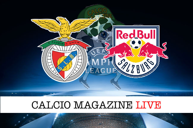 Benfica Salisburgo cronaca diretta live risultato in tempo reale