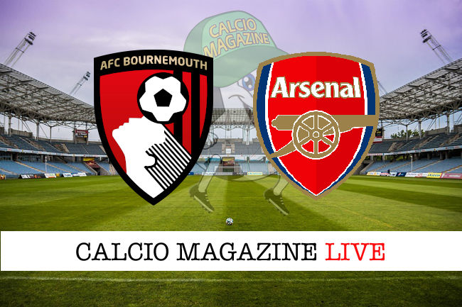 Bournemouth Arsenal cronaca diretta live risultato in tempo reale
