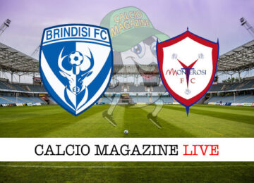 Brindisi Monterosi Tuscia cronaca diretta live risultato in tempo reale