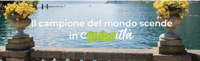 campione del mondo scende in campo