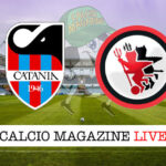 Catania Foggia cronaca diretta live risultato in tempo reale