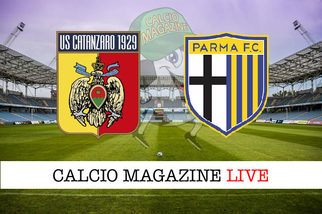 Catanzaro Parma cronaca diretta live risultato in tempo reale