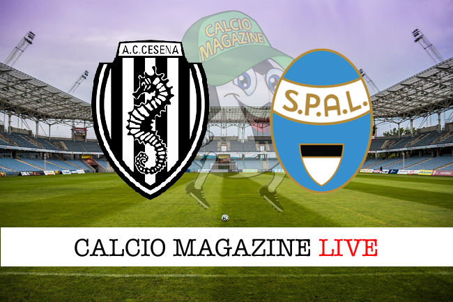 Cesena SPAL cronaca diretta live risultato in tempo reale