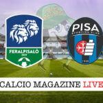 FeralpiSalò Pisa cronaca diretta live risultato in tempo reale