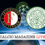Feyenoord Celtic cronaca diretta live risultato in tempo reale