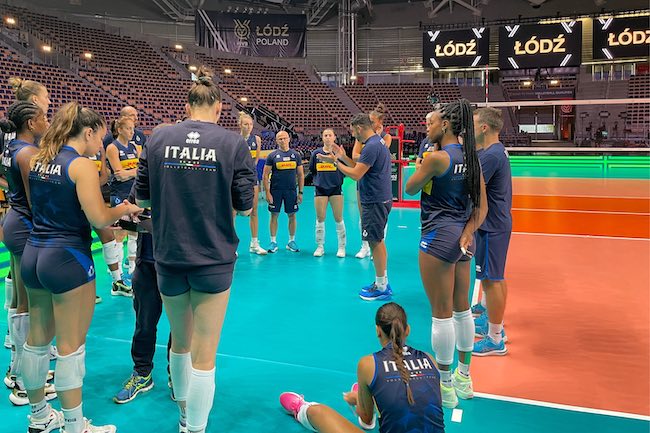 EuroVolley23 italia a Lodz