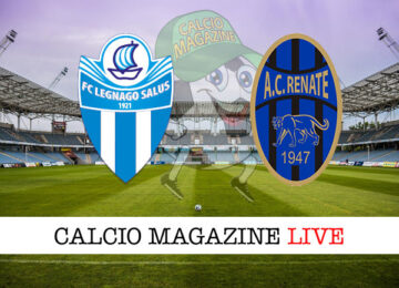 Legnago Salus Renate cronaca diretta live risultato in tempo reale